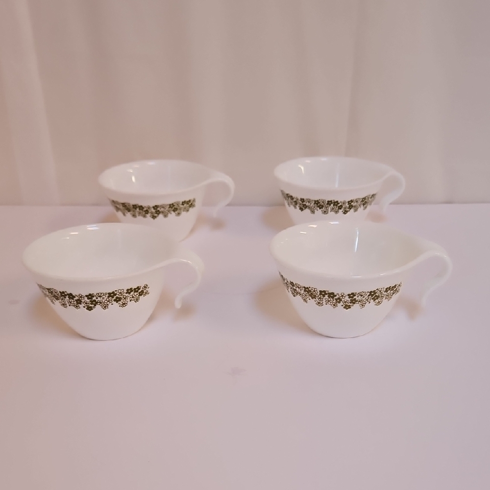 Elegant White and Gold Teacup Set